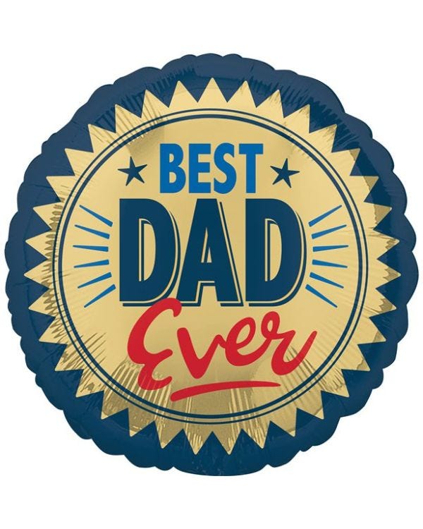 Best Dad Ever Balloon - 18&quot; Foil