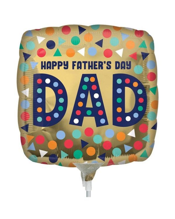 Happy Father&#039;s Day Mini Foil Balloon