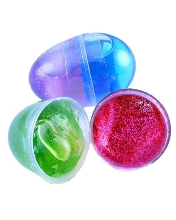Glitter Putty Egg