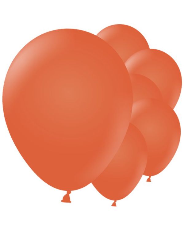 Retro Rust Orange - 12&quot; Latex (100pk)