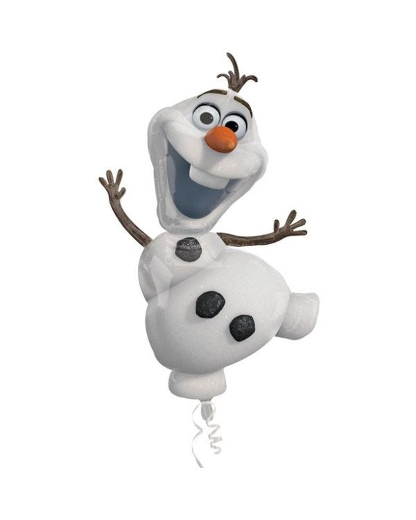 Disney Frozen Olaf SuperShape Foil Balloon - 41&quot;