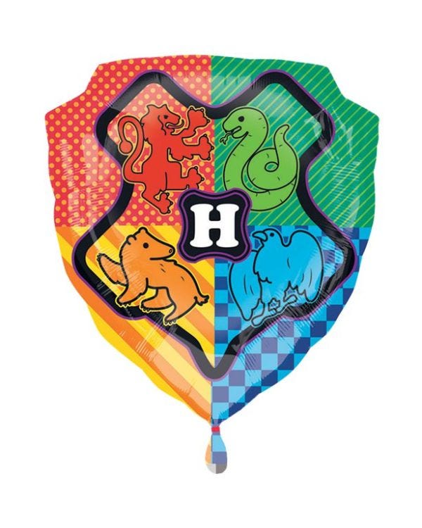 Harry Potter Hogwarts SuperShape Foil Balloon - 27&quot;
