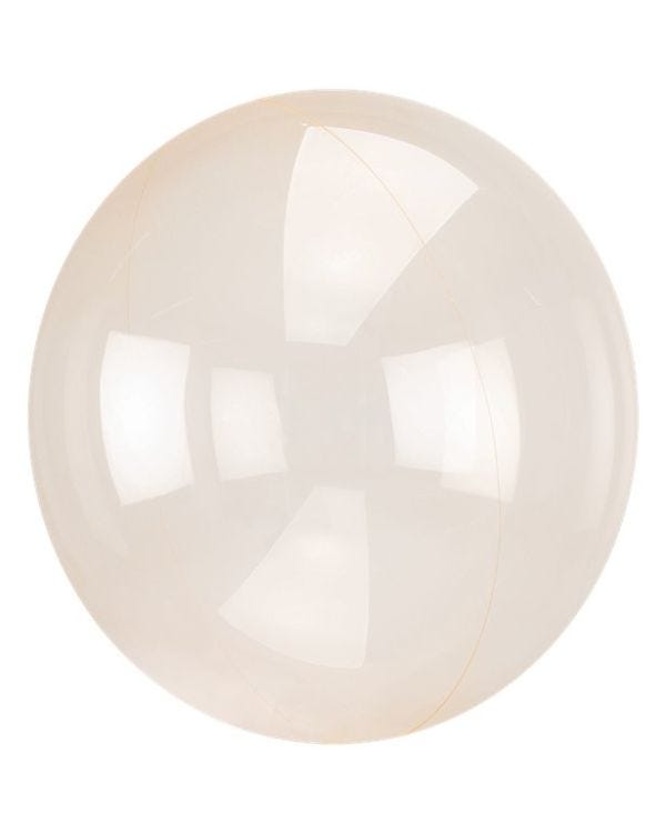 Crystal Clearz Orange Balloon - 18&quot;
