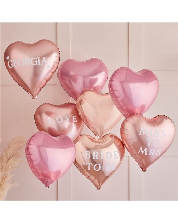 Hen Party Customisable Foil Balloon Bouquet (8pk)