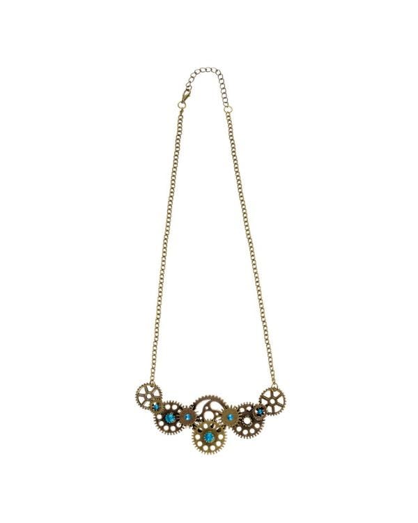 Steampunk Gear Necklace