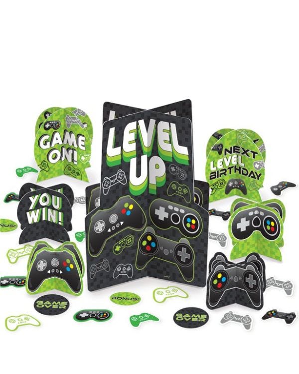 Level Up Table Centerpiece Kit (8pk)
