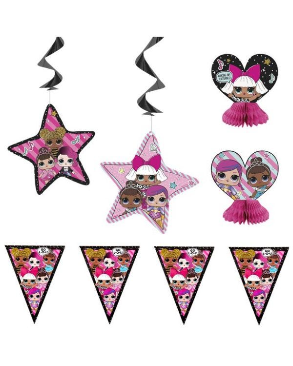 L.O.L Surprise Decoration Kit (7pk)