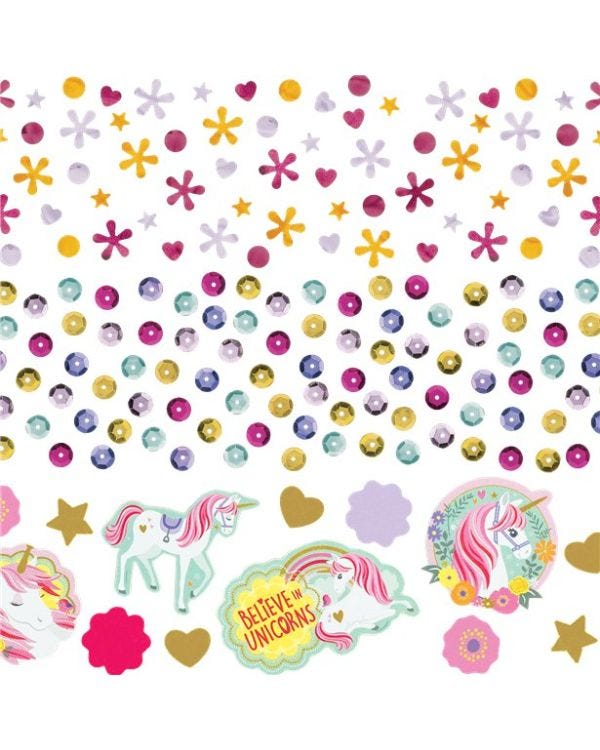 Magical Unicorn Table Confetti (34g pack)