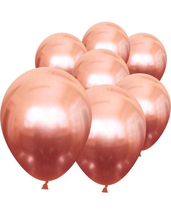 Mirror Rose Gold - 5&quot; Latex (100pk)