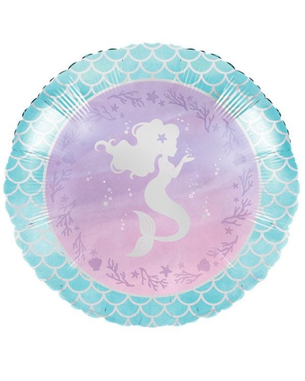 Mermaid Shine Foil Balloon - 18&quot;