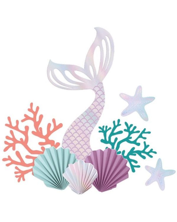 Mermaid Tales Wall Decoration Kit