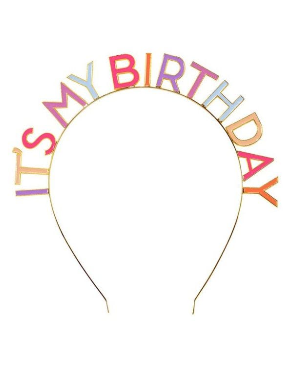 Mix It Up  Rose &#039;It&#039;s My Birthday&#039; Enamel Headband