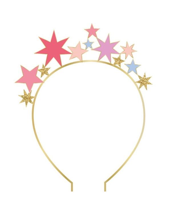 Mix It Up Rose Star Enamel Headband