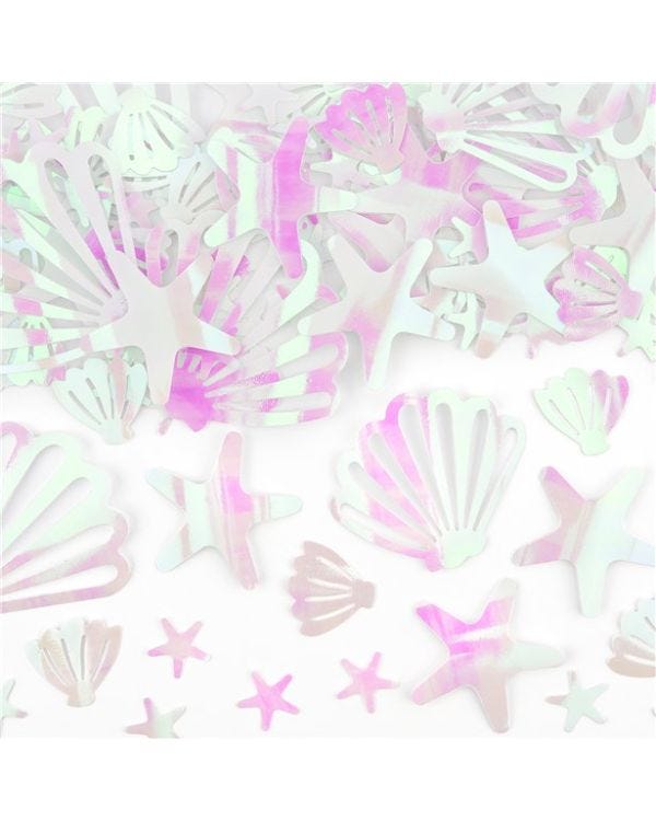 Narwhal Shell Iridescent Confetti (23g pack)