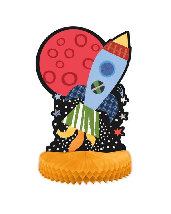 Outer Space Table Centerpiece - 35cm (3pk)