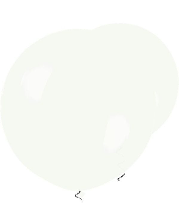 Lace White Large Balloons - 36&quot; Latex (10pk)