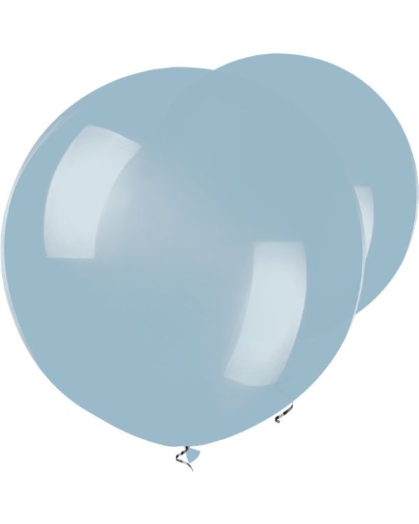 Blue Slate Large Balloons - 36&quot; Latex (10pk)