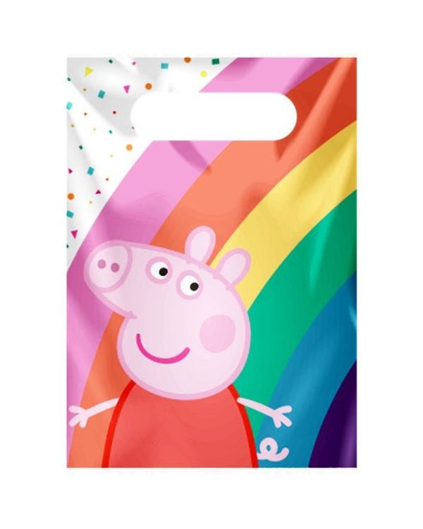 Peppa Pig Paper Party Bag (8pk)