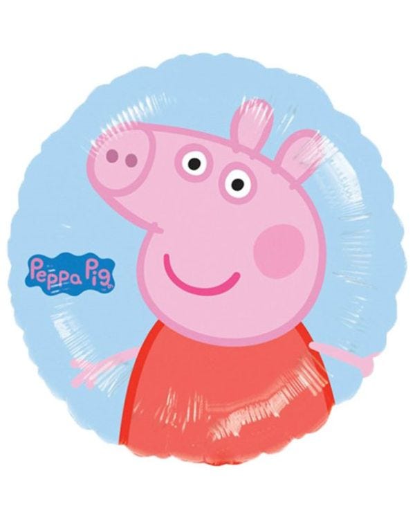 Peppa Pig Blue Foil Balloon - 18&quot;