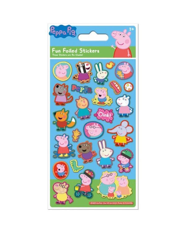 Peppa Pig Foil Stickers