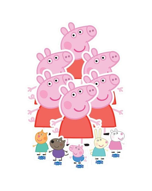 Peppa Pig Table Decorating Kit (11pk)