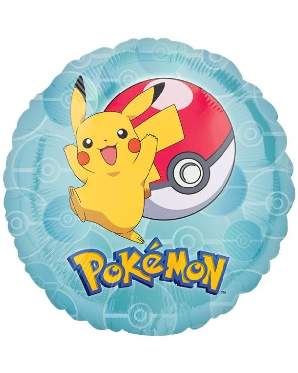 Pokémon Foil Balloon - 18&quot;