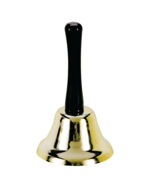 Gold Santa Bell