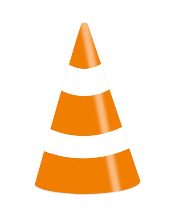 On the Road Paper Party Hats (8pk)