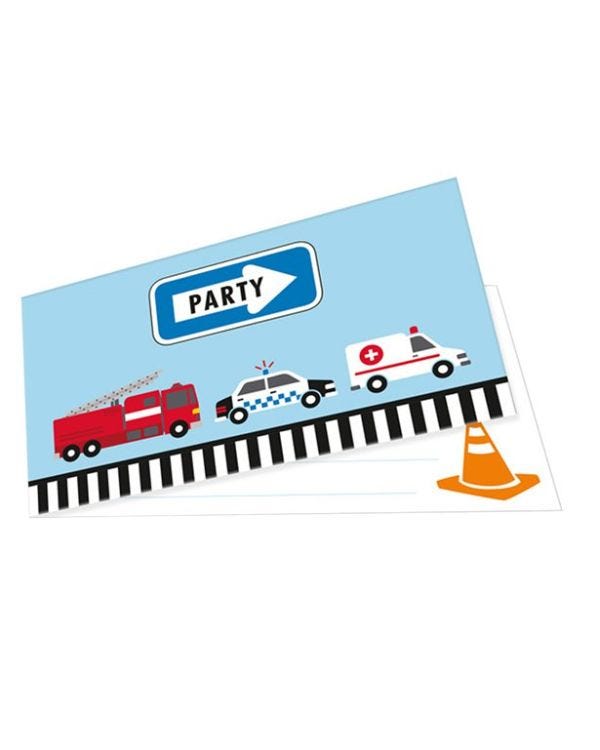 On the Road Invitations (8pk)