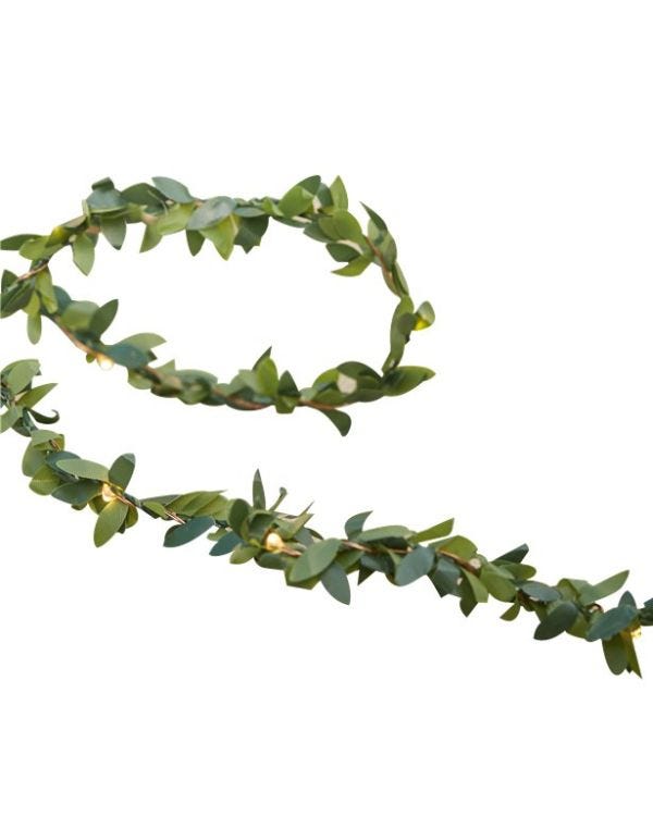 Rustic Country Foliage String Lights - 2m