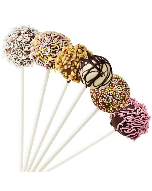 White Cake Pop Sticks - 15cm