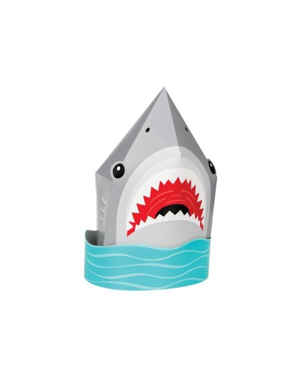 Shark Party 3D Table Centrepiece - 17.7cm x 27.9cm