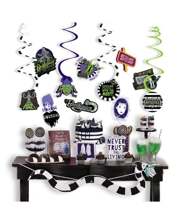 Beetlejuice Room Decorating Kit