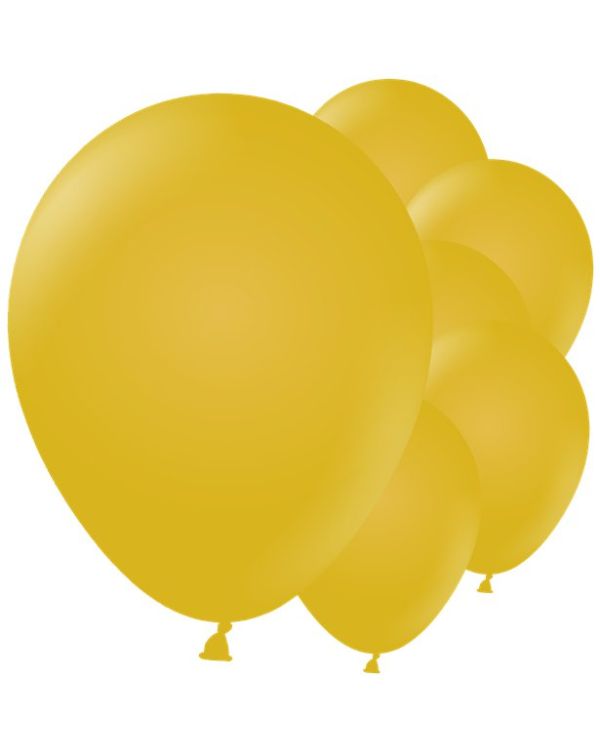 Retro Mustard - 12&quot; Latex (100pk)