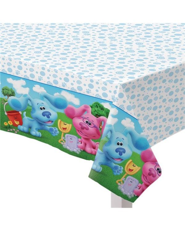 Blue&#039;s Clues Paper Tablecover - 1.2m x 1.8m
