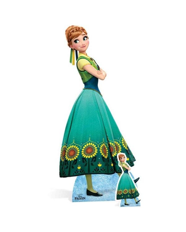 Frozen Anna Cardboard Cutout - 168cm x 79cm