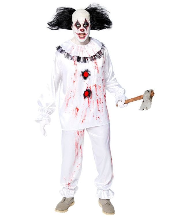 Crazy Clown - Adult Costume