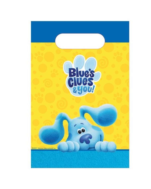 Blue&#039;s Clues Paper Party Bags (8pk)