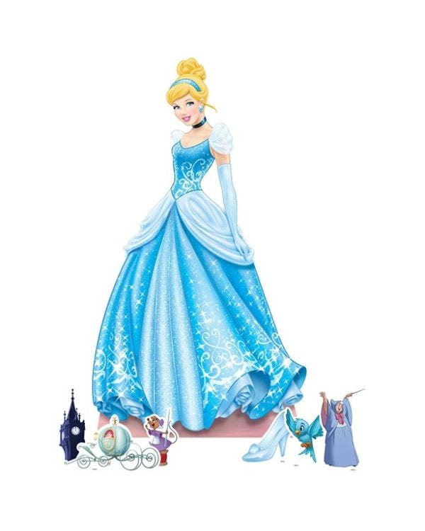 Disney Cinderella Cardboard Cutout - 134cm x 77cm