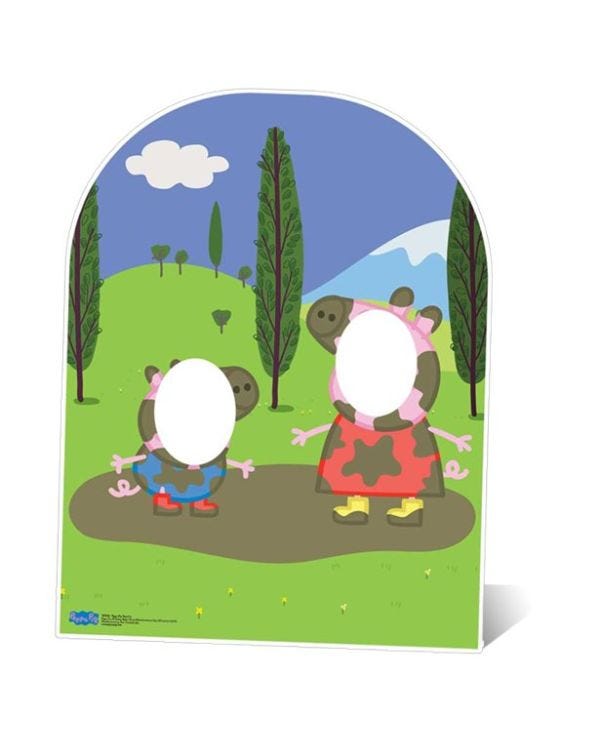 Peppa Pig Stand In Photo Prop - 124cm x 94cm