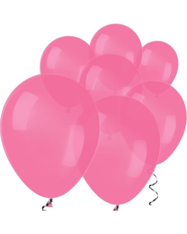 Fuchsia Pink Mini Balloons - 5&quot; Latex Balloons (100pk)