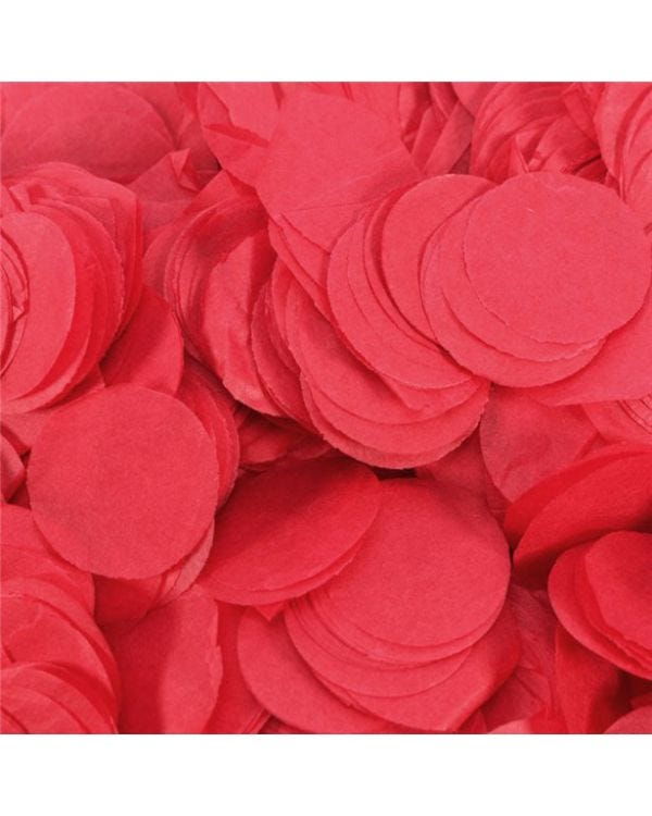 Red Paper Confetti (100g bag)