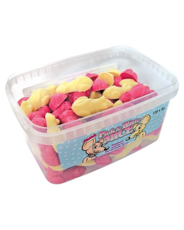Pink &amp; White Mice x120