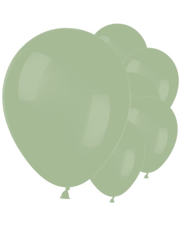 Eucalyptus Green Balloons - 12&quot; Latex (50pk)