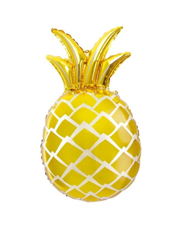 Gold Pineapple Supersize Foil Balloon - 26&quot;