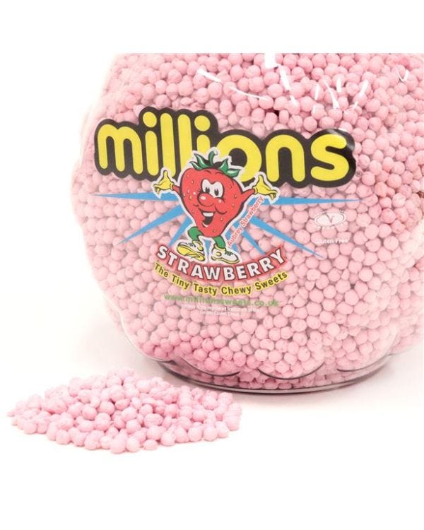 Millions - Strawberry Flavour - 2.27kg
