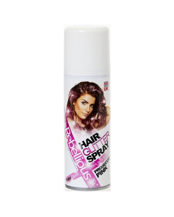 Glitter Hair Spray - Prosecco Pink 125ml