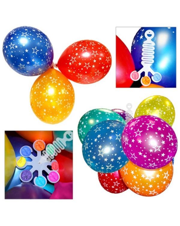 Balloon Plastic Hangers - Accessories