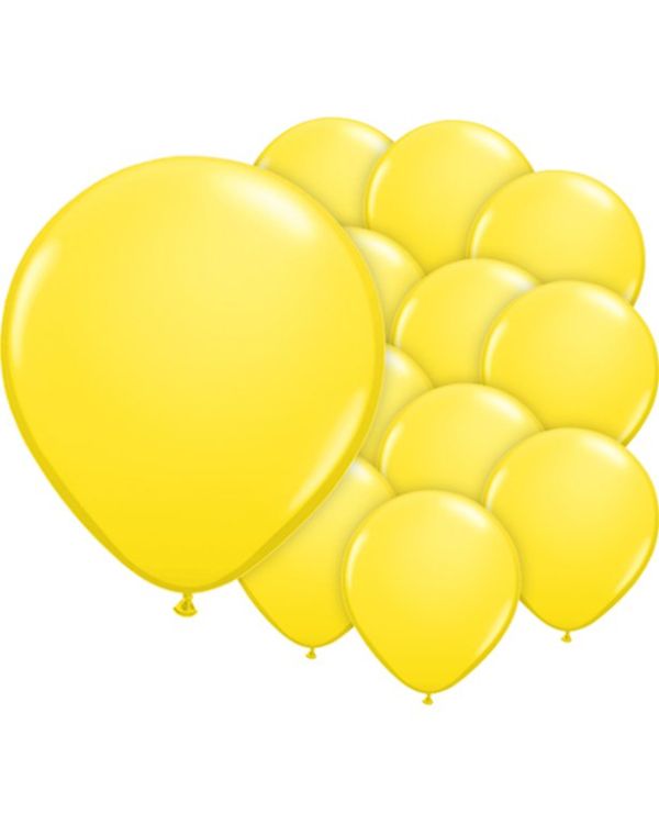 Yellow Balloons - 5&#039;&#039; Latex (100pk)