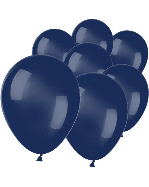 Navy Blue Mini Balloons - 5&quot; Latex (100pk)